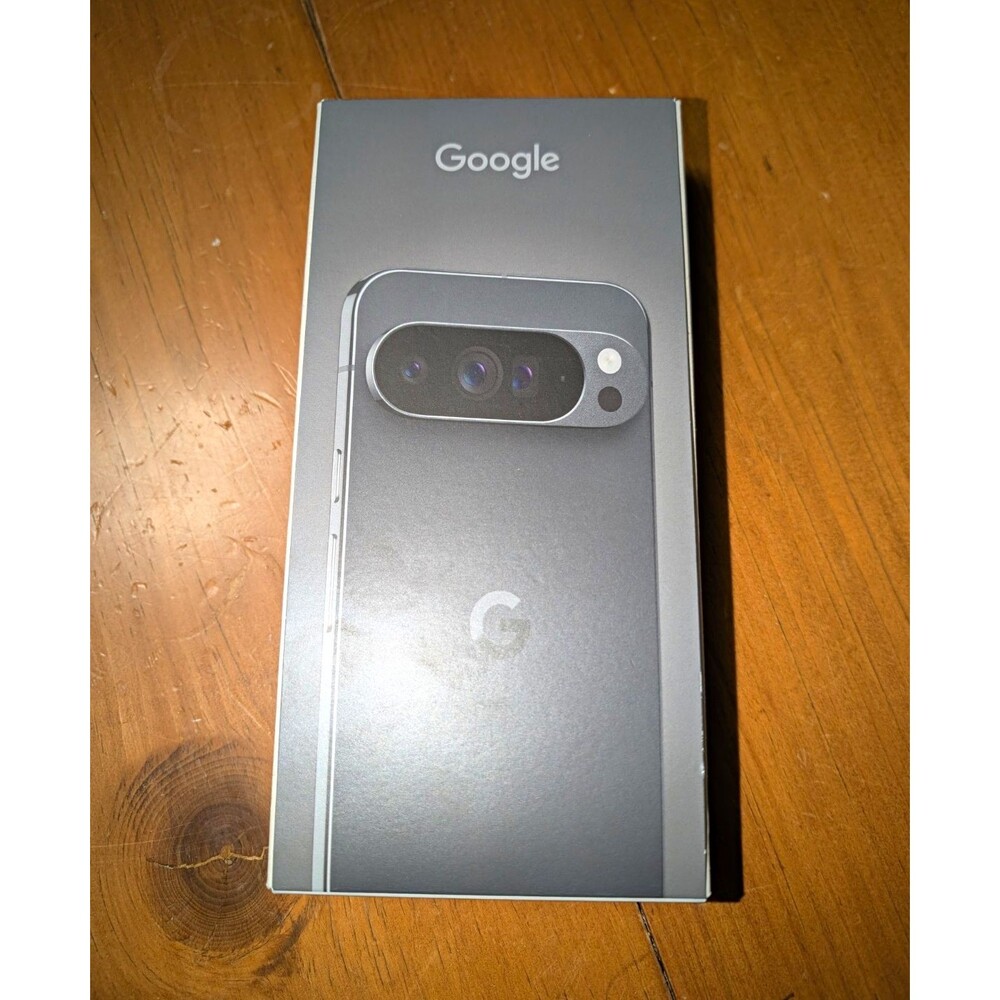 Google Pixel 10 Pro XL 256GB Gray 5G Android 50MP NFC USB-C - EMPTY BOX ONLY